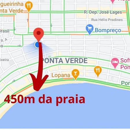 Apartamento Ponta Verde 3 Suites Maceió Kültér fotó